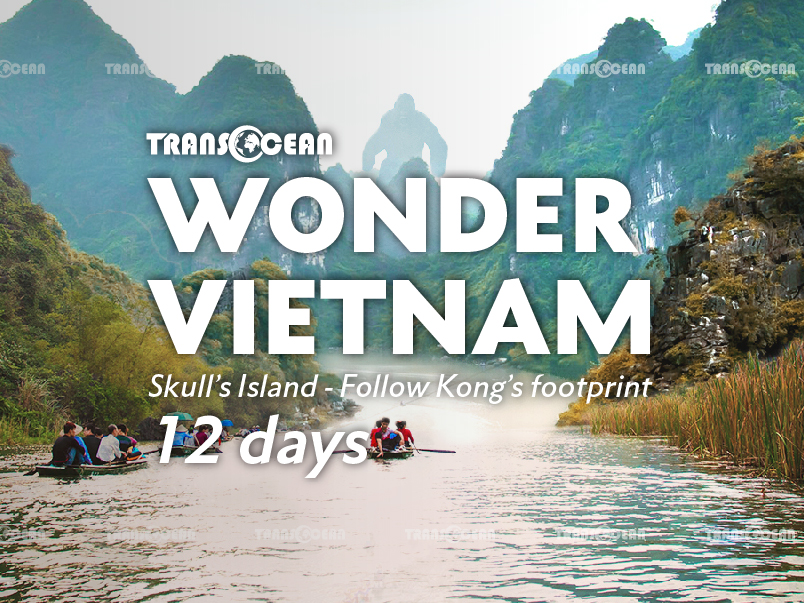 The Wonder Vietnam – Skull island – Follow Kong’s footprint 12 days